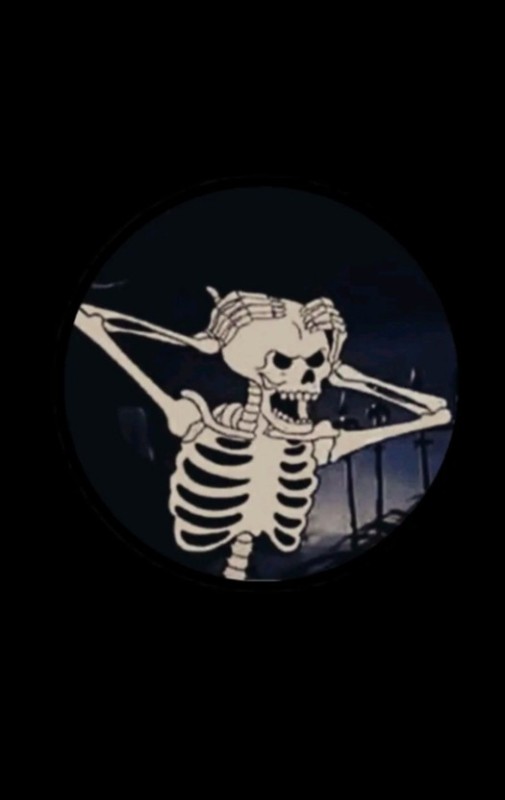 Create meme: skeleton , the head is a skeleton, darkness