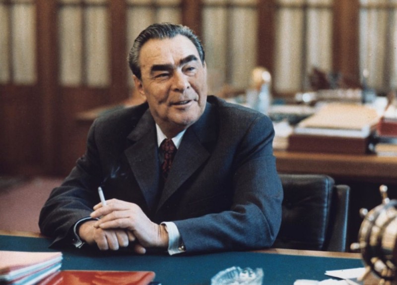 Create meme: portrait of brezhnev, leonid brezhnev biography, Leonid brezhnev biography