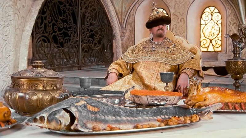 Create meme: ivan Vasilyevich changes his profession the tsar wants to eat, Ivan Vasilievich Tsar, I demand the continuation of the banquet