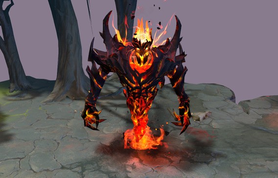 Create meme: shadow fiend Arcana, shadow fiend, SF DotA 2