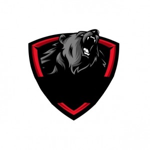 Создать мем: гризли логотип, медведь logo esports, фк пантера эмблема