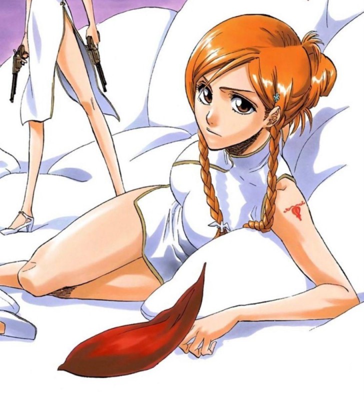 Create meme: orihime, Orihime Inoue manga, bleach ichigo and orihime