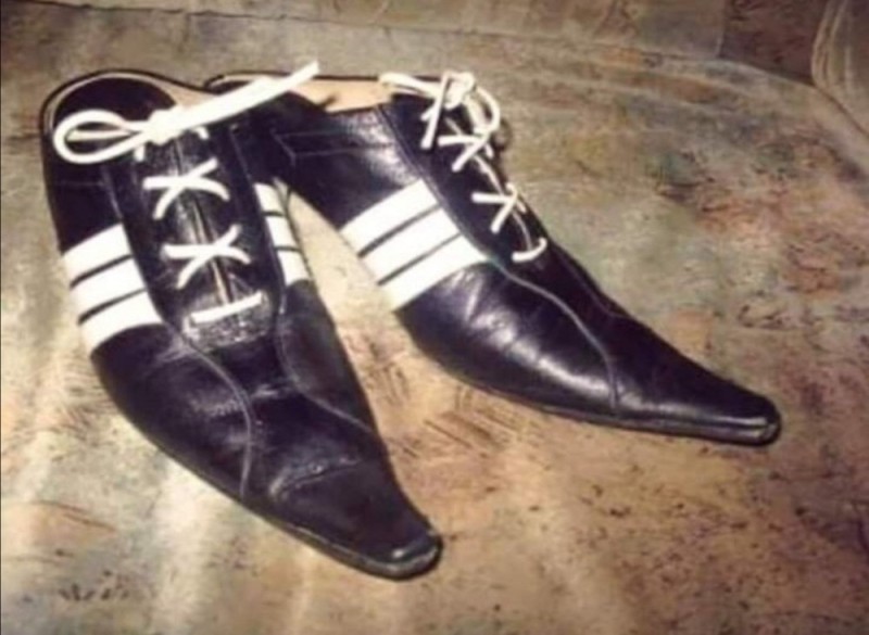 Create meme: adidas gopnik boots, sneaked up on adidas, sneaked shoes