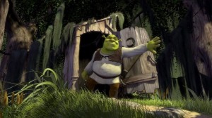 Create meme: Shrek Shrek, Shrek characters, Shrek in the swamp