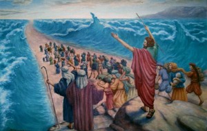 Создать мем: моисей, исход евреев из египта, моисей чермное море