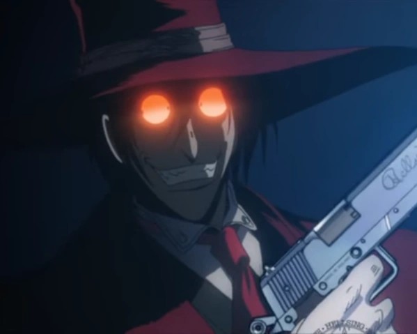 Create meme: alucard hellsing anime, anime alucard, alucard hellsing screenshots