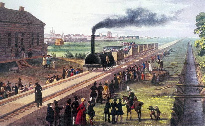 Создать мем: первая в россии железная дорога, железная дорога в россии, царскосельская железная дорога 1837