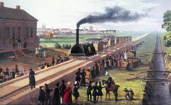 Create meme: Tsarskoye Selo railway, the first railway, tsarskoye Selo railway 1837