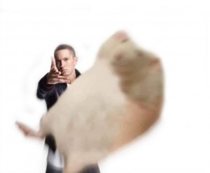 Create meme: people, eminem