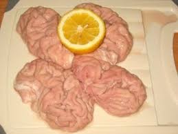 Create meme: photo rabbit meat carcasses, meals, beef brains