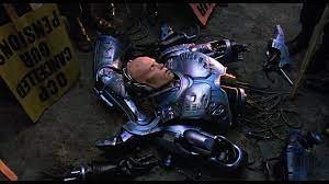 Create meme: robocop 2, Robocop , robocop wounded