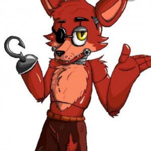 Create meme: foxy art fnaf, five nights at Freddy's