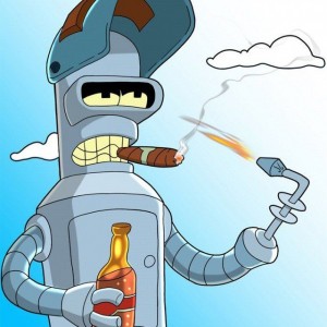 Create meme: futurama Bender, futurama, futurama robot Bender