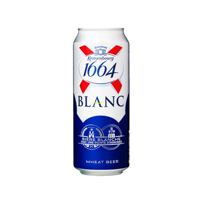 Создать мем: 1664 blanc пиво, kronenbourg 1664 blanc, пиво 1664 кроненберг blanc