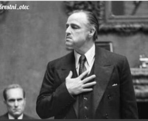 Создать мем: Марлон Брандо, marlon brando godfather, крестный отец черно белое