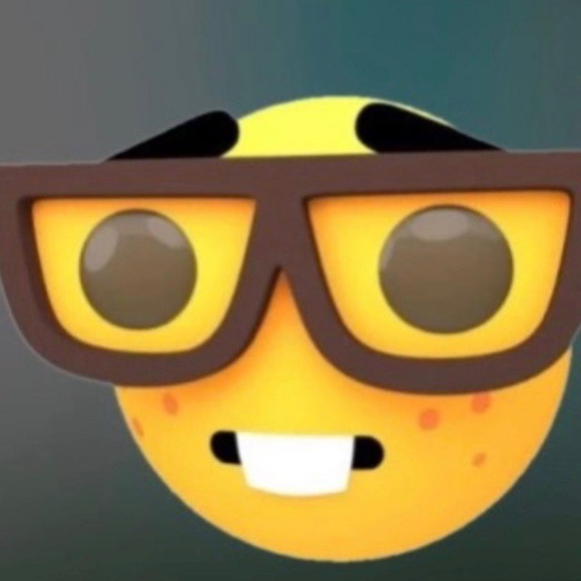 Create meme: smiley face, Emoji, smiley face with black glasses