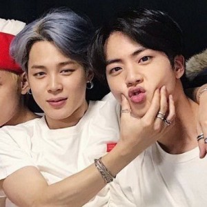 Создать мем: джин и чимин, им чану и чимин, jimin bts