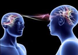 Create meme: the power of thoughts, A man with a brain, telepathic communication meme