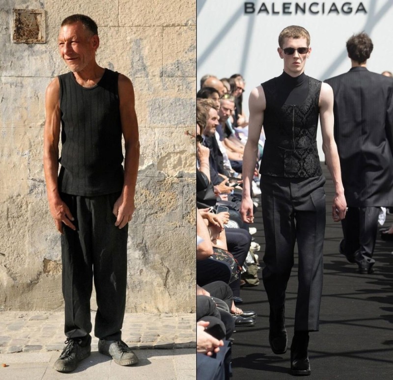 Create meme: Balenciaga men's collection 2023, fashion show, Balenciaga 2017