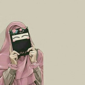 Create meme: Muslim, Islam art, art hijab