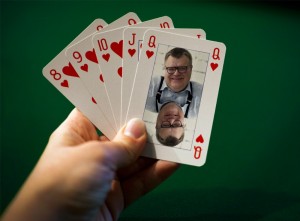 Create meme: Royal flush, card, poker