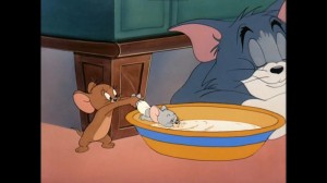 Create meme: Tom and Jerry foundling, Tom and Jerry