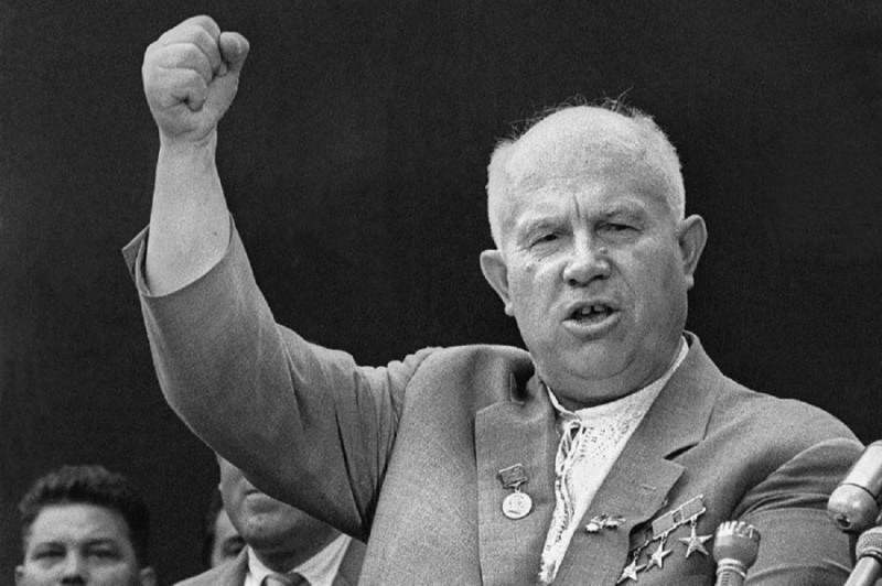 Create meme: nikita sergeevich khrushchev, Nikita Sergeevich Khrushchev kuzkin 's mother