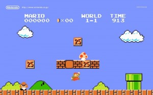 Create meme: Mario game