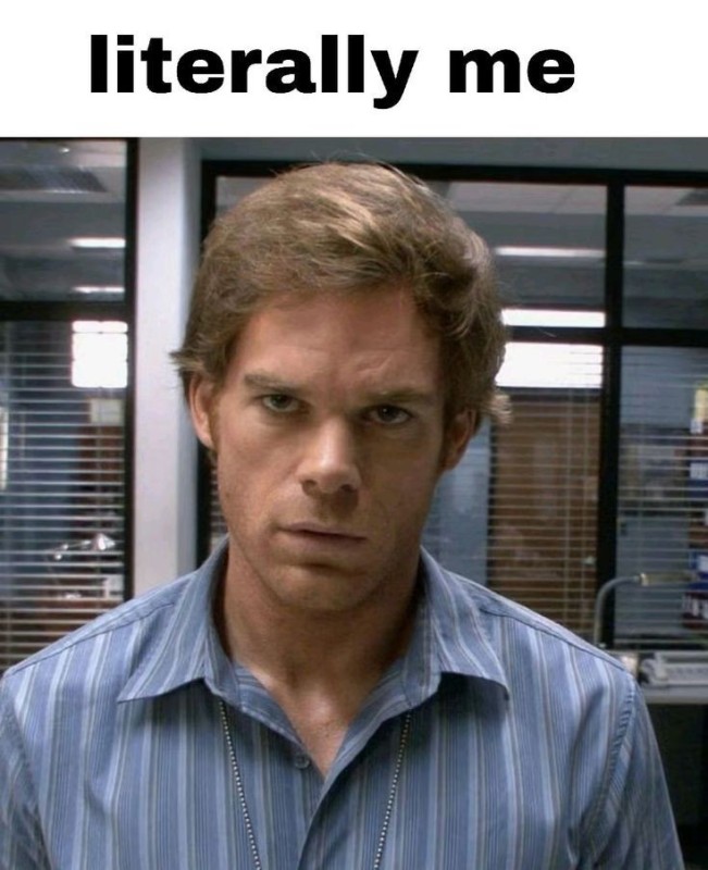 Create meme: Morgan Dexter, dexter , a frame from the movie