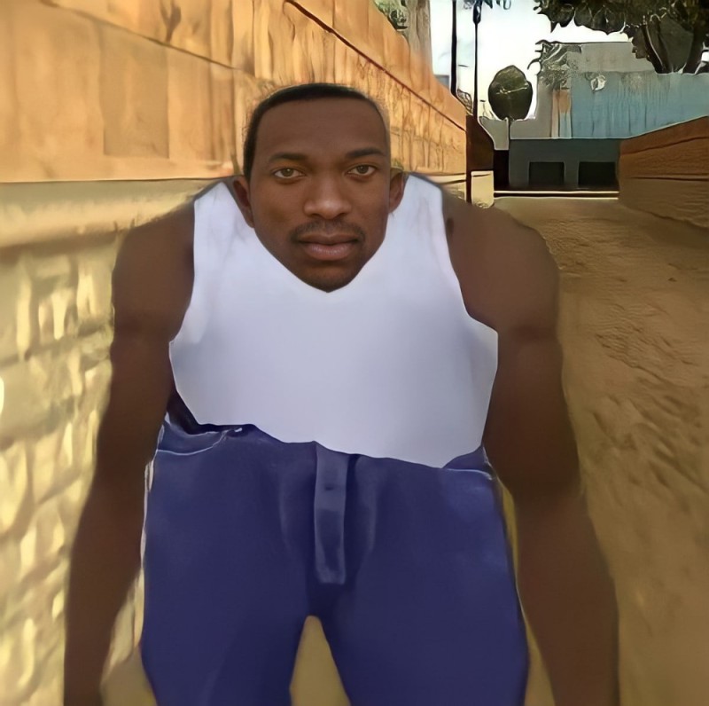 Создать мем: карл джонсон сиджей, gta san andreas майка сиджея, сиджей гта сан