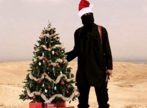 Create meme: yılbaşı ağacı, jihadi John, December 2014