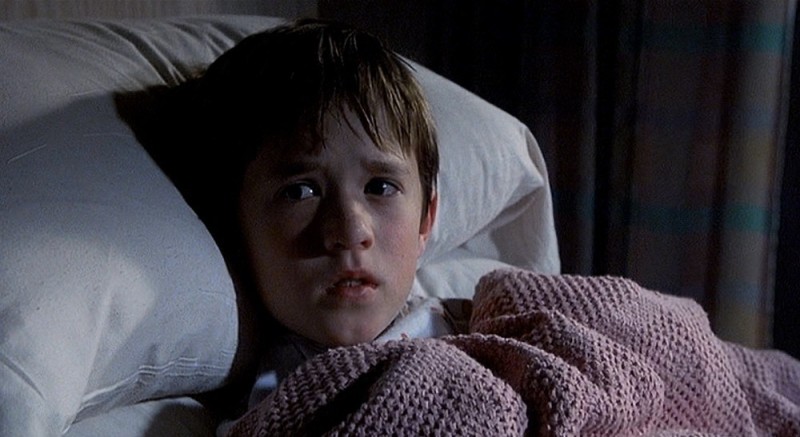 Create meme: the sixth sense , Haley Joel Osment, the sixth sense 1999