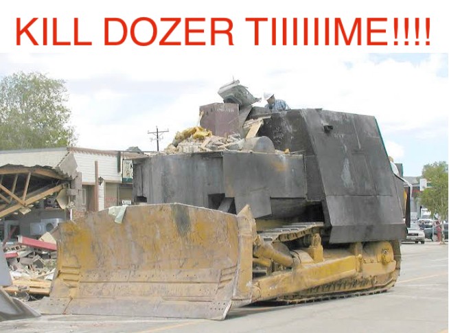 Create Meme "armored Bulldozer, Bulldozer, Marvin Himeyer's Bulldozer ...