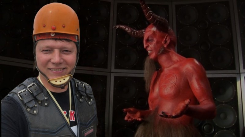 Create meme: tenacious d, Satan , Hell I'm a big fan of yours