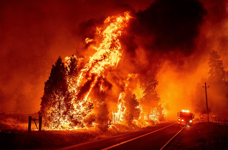 Create meme: wildfire in California, wildfire, fires in california