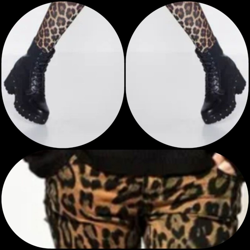 Create meme: fashion shoes, leopard print leggings, leopard things