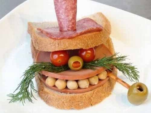 Create meme: creative sandwiches, funny sandwiches, cool sandwiches