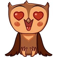 Create meme: owl sticker, Phil sticker, stickers VK owl