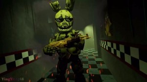 Создать мем: fnaf sfm спрингтрап, фнаф спринг трап, картинки спрингтрапа из фнаф 3