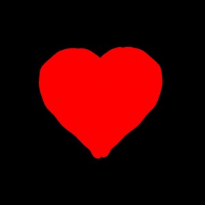 Create meme: heart heart, heart gif, black heart animation