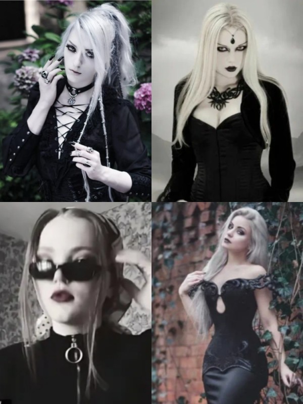 Create meme: Valentin Winter Goth, Gothic fashion, gothic girl