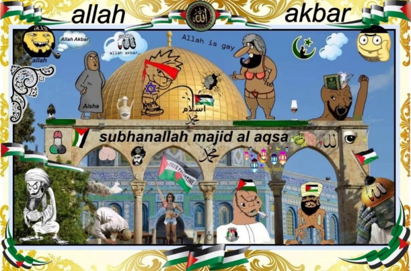 Create meme: land of palestine, pakistan memes, memes about Jews