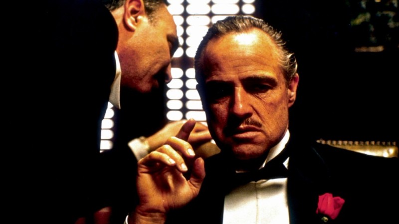 Create meme: marlon brando don corleone, the godfather don Corleone , don Corleone without respect