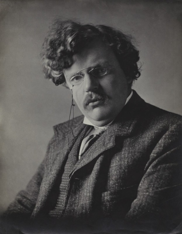 Создать мем: g k chesterton, гилберт кит честертон, gilbert keith chesterton