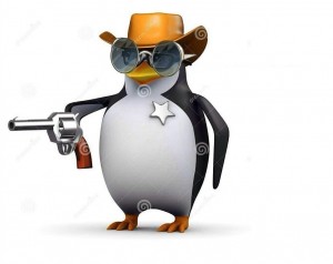 Create meme: Sheriff, what the fuck is the penguin, stickers penguin