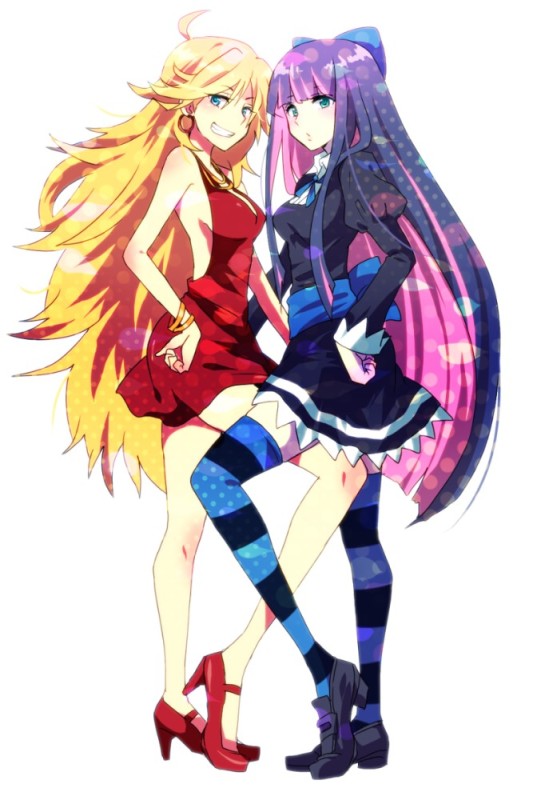 Create meme: panty & stocking with garterbelt, truska chulko