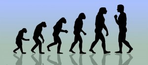 Create meme: human evolution, the theory of evolution, evolution