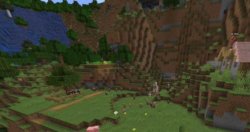 Create meme: sid minecraft, forest biome minecraft, minecraft 