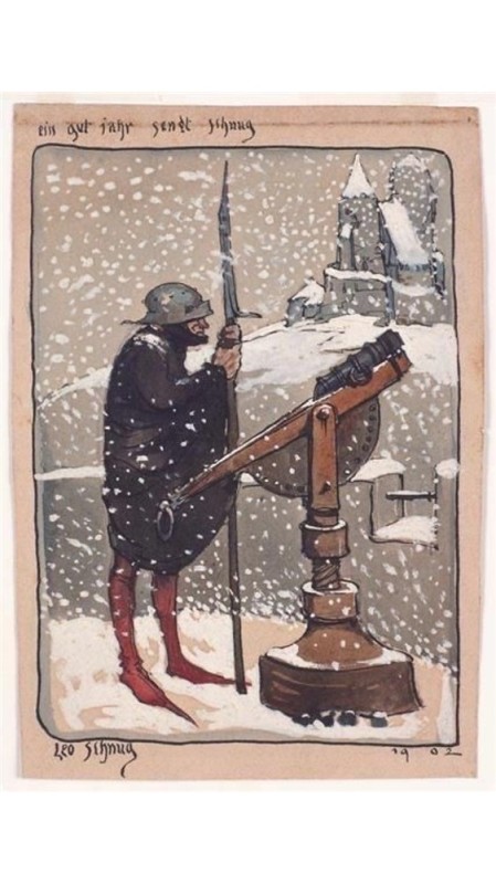 Create meme: leo schnug, illustration, Finnish Winter War posters