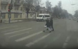 Create meme: 1.01.2018 accident in Kharkiv in Tyumen, pedestrian, accident with a motorcyclist in Smolensk